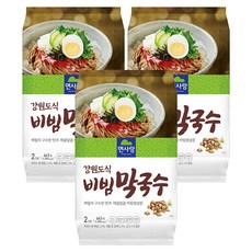 면사랑 강원도식 비빔 막국수 2인분, 643g, 3개