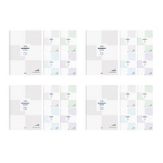 펜피아 3000 스프링 6분할 수학노트, 랜덤 발송, 20개
