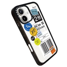 케이스티파이 Label Sticker Design 임팩트 맥세이프 휴대폰 케이스