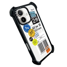 케이스티파이 Label Sticker Design 바운스 맥세이프 휴대폰 케이스