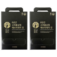 자연허브 6년근 고려홍삼정 에브리데이 진, 1.5L, 2개