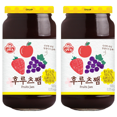 오뚜기 후르츠쨈, 500g, 2개