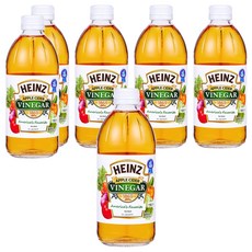 HEINZ 亨氏 蘋果醋, 473ml, 6個