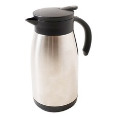 PEARL LIFE 珍珠金屬 ACCOTT系列 珍珠金屬不鏽鋼餐桌保溫壺, 銀色, 1L, 1個