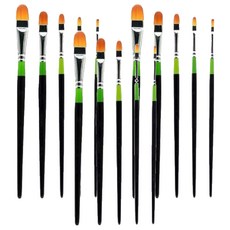 Hwahong設計毛筆 F 982 5支組, 1-5號, 3套