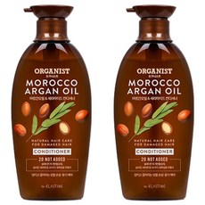 오가니스트 아르간 오일 윤기 영양 컨디셔너, 500ml, 2개