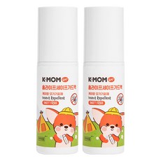 케이맘 유아용 이카리딘 모기기피제, 60ml, 2개