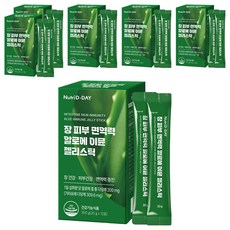 뉴트리디데이 장 피부 면역력 알로에 이뮨 젤리스틱 15p, 300g, 6개