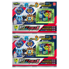 AURORA World 世界神秘公寓 合體幽靈Z 豪華3件組 機器人玩具, 2套