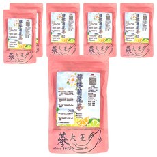 蓼大王 檸檬菊花茶包 6g 台灣製造, 10包, 6袋