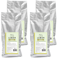 바스참 사해소금 레몬 리필용, 1kg, 4개