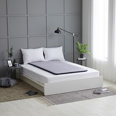 한일의료기 EMF 인체감지 전기매트, 그레이, 싱글(950 x 1950 mm)