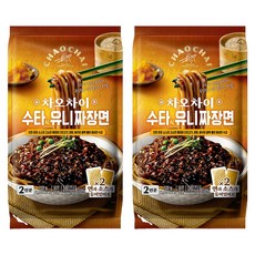 차오차이 수타식 유니짜장면 720g 2인분, 2개