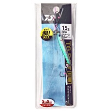 DAIWA TG BAIT ULJ 鎢鋼 魚鉤, 綠銀, 15g, 1個