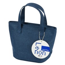 PEARL LIFE 珍珠金屬 條紋餐袋 Lennon Lunch Bag D-6709, 海軍藍, 1個