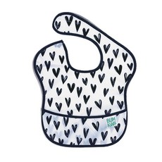 범킨스 슈퍼빕 이유식 턱받이, 하트, 1개입, 1개