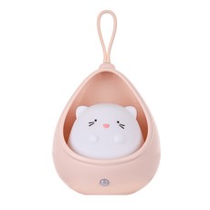 半島良品 小兜家族小夜燈感應燈, 貓咪 粉色
