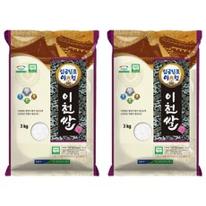 임금님표이천 2025년 햅쌀, 3kg, 2개, 특등급