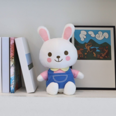 Combi 康貝 會跳舞唱歌的Witty學說話兔子玩偶, 30cm, 1個, 混合顏色