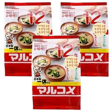 marukome 即飲味噌湯 12入, 216g, 3個