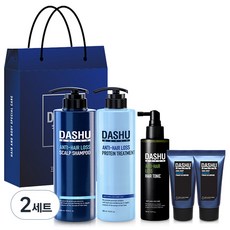 다슈 데일리 한방두피 골드 샴푸 500ml + 트리트먼트 500ml + 헤어토닉 150ml + 폼클렌징 30ml 2p, 2세트