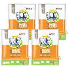 加倍潔茶樹制菌潔白洗衣粉 99%去除細菌 強力消臭, 1kg, 4袋