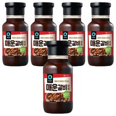 大象 清淨園 辣味排骨醬, 280g, 5個