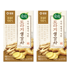순작 도라지 생강차, 700mg, 20개입, 2개