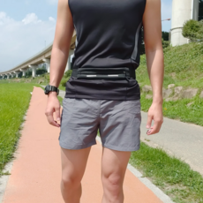 Runnerfit 跑步腰帶, 1個, 黑色