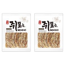 해야미 조미마른쥐치포 참쥐포 대, 120g, 2개