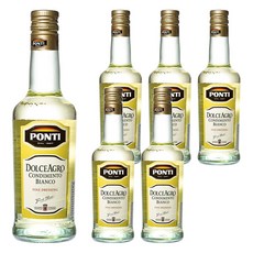 PONTI 巴薩米克香醋, 白香脂, 500ml, 6個