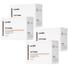 La vikit Cotner 白亞麻香片狀衣物柔軟精 正裝, 40入, 4個