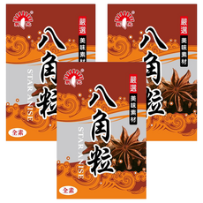 新光洋菜 大紅八角粒 全素, 12g, 3包