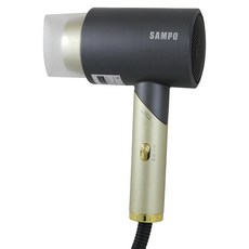 SAMPO 聲寶 1200W 摺疊式負離子吹風機, ED-N2012NL, 鐵灰色