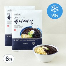 홍야 유니짜장 2인분, 920g, 6개