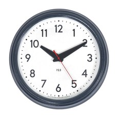 POST GENERAL 校舍掛鐘 260mmx70mm 1個, 灰色