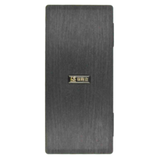 LS DESIGN ABS迷你偷跑盒，黑盒+橘海綿+黑紋壓克力，無磁吸杆架款, 黑, 24 x 11 x 6cm, 1個