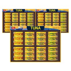 동원 참치 통조림 선물세트 O-30호 + 부직포백, 3세트
