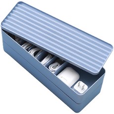 충전기 케이블정리 수납트레이, 핑크, 1개