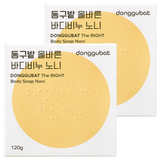 Donggubat 全膚質適用諾麗果沐浴皂, 120g, 2個