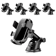 AllBS 車用手機支架 吸風式 通用型, 黑色, 5個