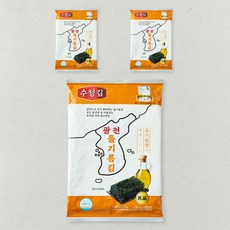 수정김 광천 들기름김, 20g, 3개, 1개입