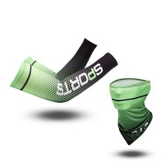 길그리 아이스 쿨토시 쿨마스크 세트, 그린, 1개