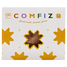 康菲 幼幼3D醫療口罩 10.6 x 9.9cm 兒童 1~3歲, 熊寶貝 棕色, 30片, 1盒