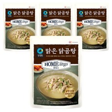 호밍스 맑은 닭곰탕, 450g, 4개