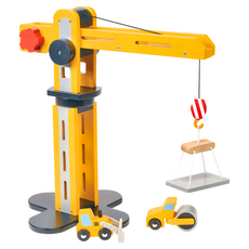 Mentari 迴旋建築吊車組 MT7905, 適用年齡：3歲以上, 37 x 20.5 x 34.5cm, 1組