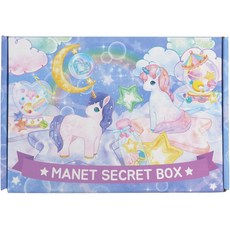 manet 祕密手帳裝飾文具組隨機盒, 獨角獸宇宙, 1套