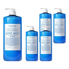 트리트룸 시그니처 퍼퓸 컬렉션 대용량 샴푸 화이트머스크향, 1.6L, 5개