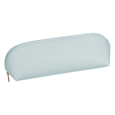 바코젤 가죽 심플 필통, 스카이블루, 1개