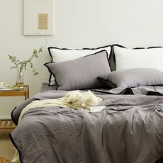 HaemilHome 柔軟超細纖維水洗棉四季寢具組